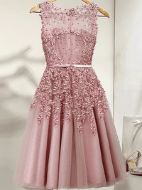 VESTIDO ELEGANTE MARCELLINA rosa