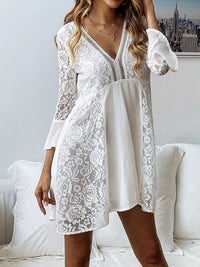 VESTIDO DE VERÃO AVALINE branco