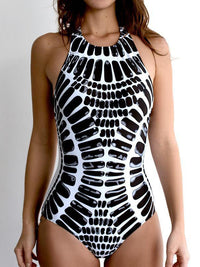 PONTE MONOKINI preto e branco