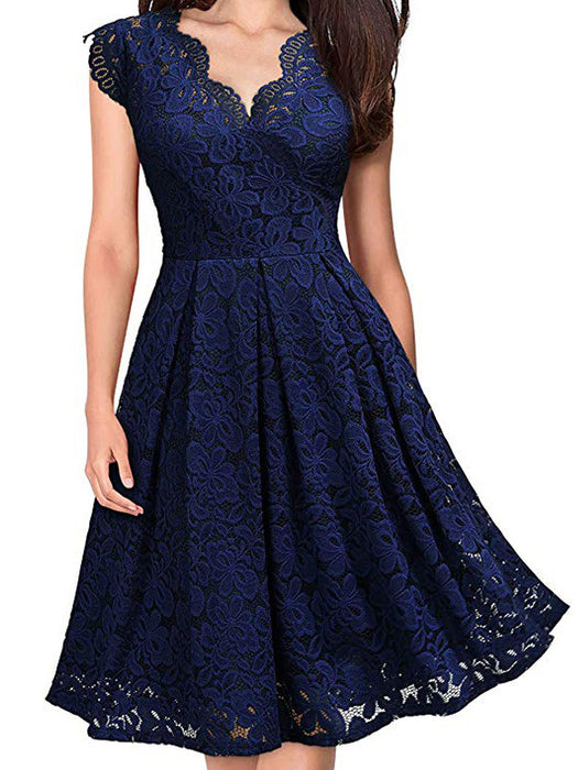 <tc>Vestido Nenet azul escuro</tc>