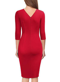 <tc>Vestido Elegante Yolie vermelho</tc>