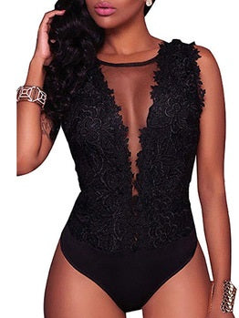 BODYSUIT COM DECOTE EM V GELSEY preto-XL