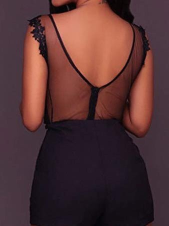 BODYSUIT COM DECOTE EM V GELSEY preto-XL