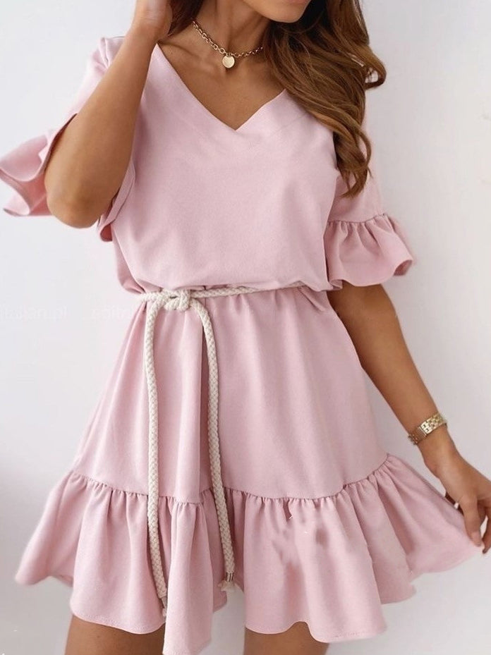 MINI VESTIDO CHERRILL rosa