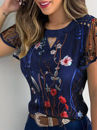 CAMISA YAIZA azul escuro