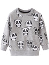 <tc>Sweatshirt Infantil Leire cinzenta</tc>