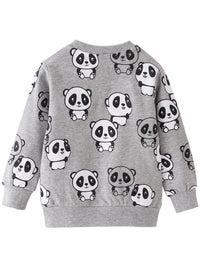 <tc>Sweatshirt Infantil Leire cinzenta</tc>