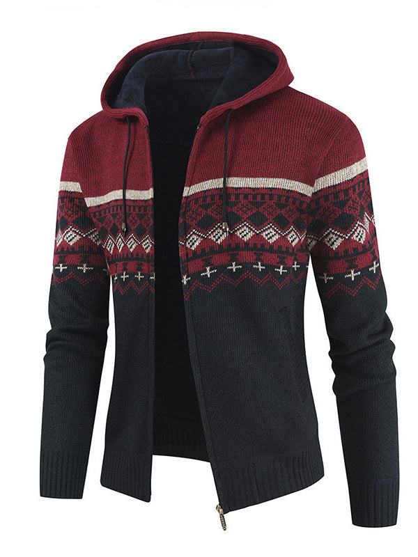 HOODIE LANDEN bordo