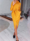 <tc>Vestido Elegante Heather amarelo</tc>