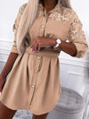 <tc>Vestido Carall cáqui</tc>