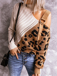 PULLOVER GIUSEPPINA leopardo