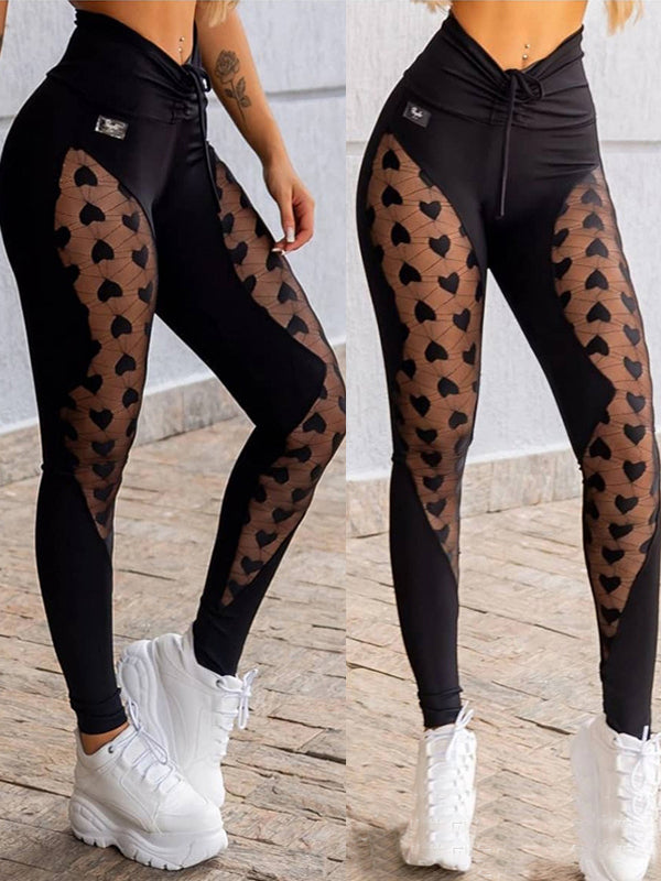 <tc>Leggings Cristalle preta</tc>