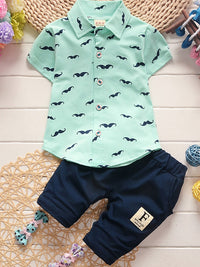 <tc>Conjunto Infantil Haryson verde</tc>