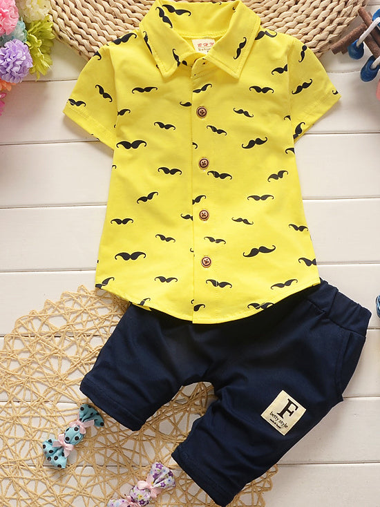 <tc>Conjunto Bebé Haryson amarelo</tc>