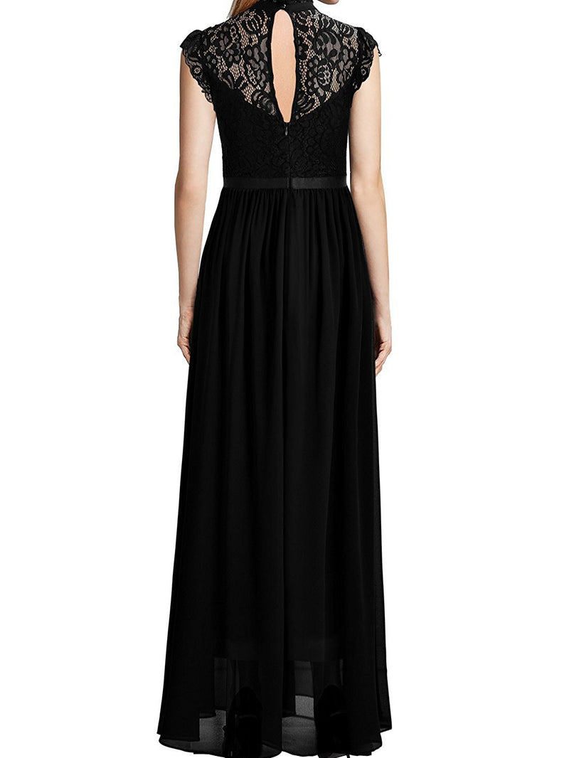 VESTIDO MAXI JANEY preto