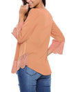 <tc>Camisola Renda Paula laranja</tc>