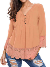 <tc>Camisola Renda Paula laranja</tc>