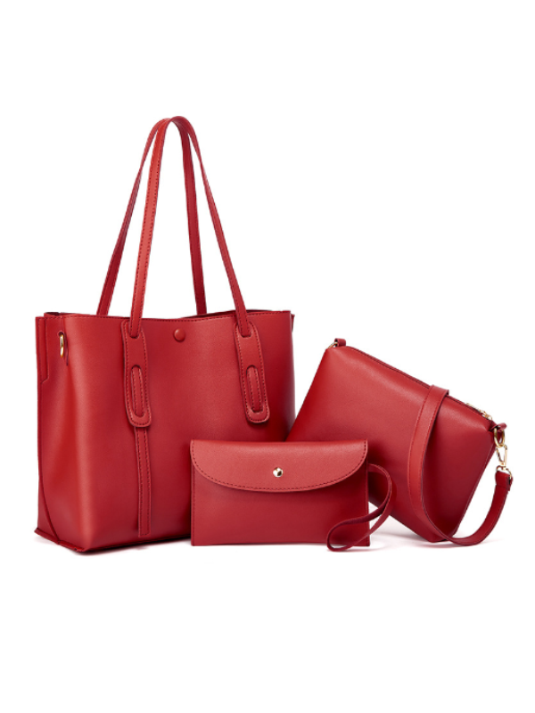 <tc>Conjunto 3 Pcs Nellwen  verrmelho</tc>