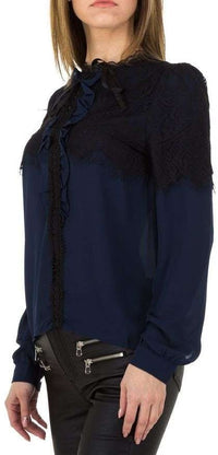 <tc>Camisola Christianna azul escuro</tc>