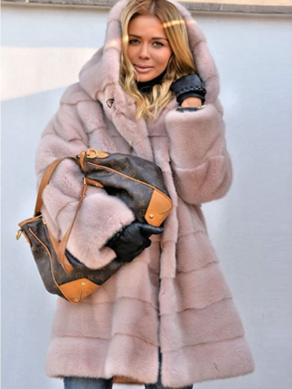 <tc>Casaco Inverno Cleona rosa</tc>