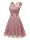 VESTIDO ELEGANTE TARRANICA rosa