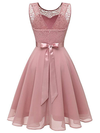 VESTIDO ELEGANTE TARRANICA rosa