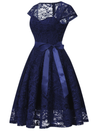 VESTIDO ELEGANTE TARREN azul