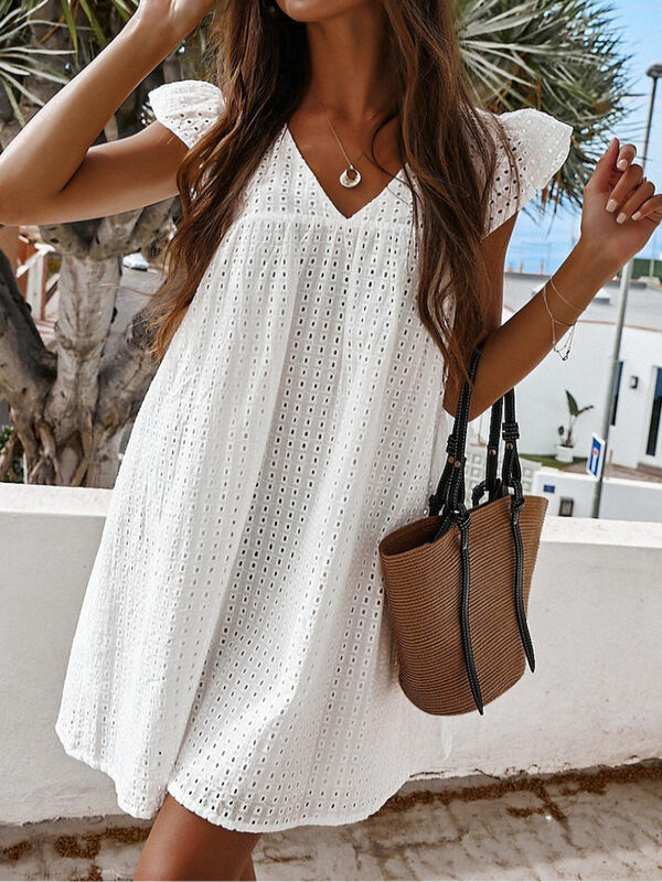 VESTIDO DE VERÃO BEHIRA branco