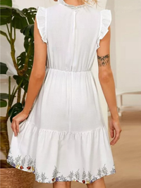 VESTIDO ELEGANTE MALVIE branco