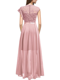 VESTIDO ELEGANTE VONETTA rosa