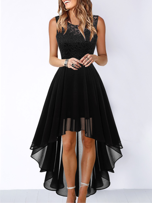 VESTIDO ELEGANTE VIERA preto