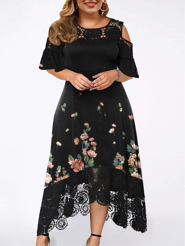 VESTIDO ELEGANTE GENIA preto