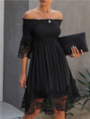 VESTIDO ELEGANTE GANI preto