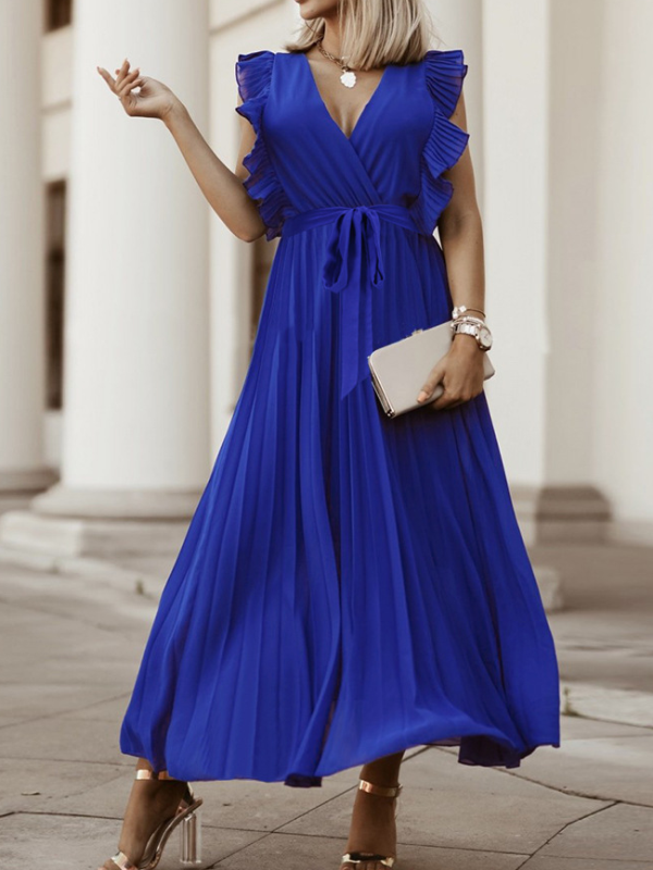 <tc>Vestido Rinada  azul</tc>