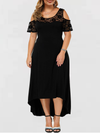 VESTIDO ELEGANTE ADELIANA preto