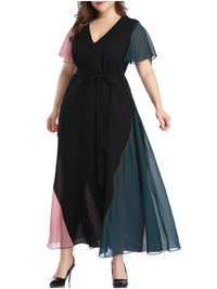 VESTIDO LONGO PLUS SIZE KATERINA