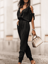 JUMPSUIT DE RENDA MAXINA preto