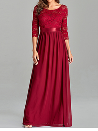 VESTIDO ELEGANTE KEANA vermelho