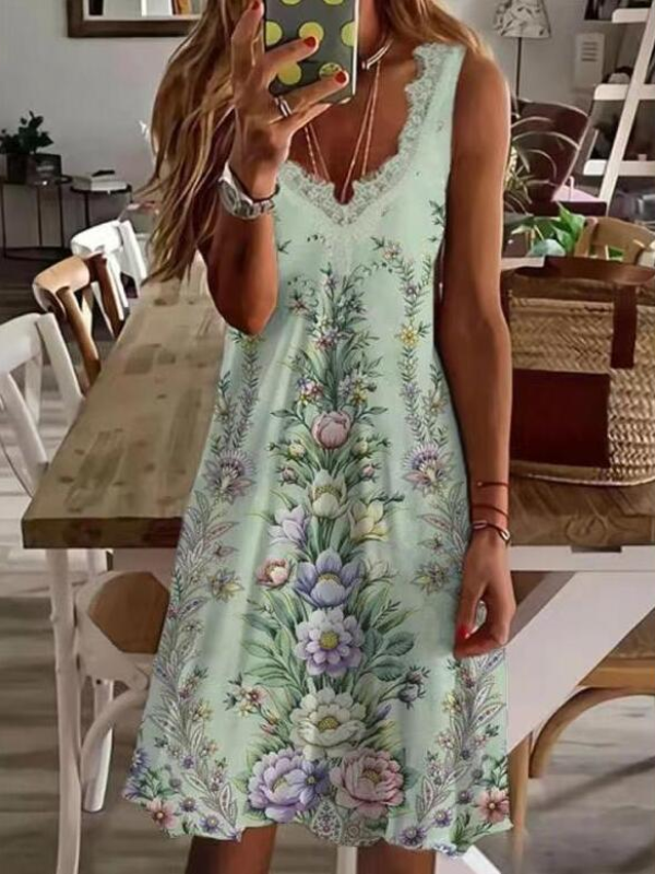 VESTIDO ELEGANTE KITLYN verde