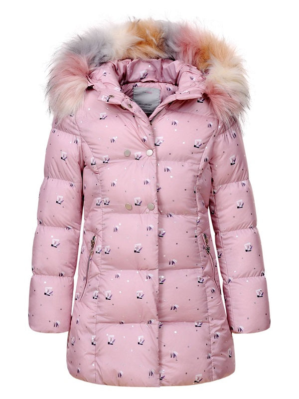 <tc>Parka Menina Valaree rosa</tc>