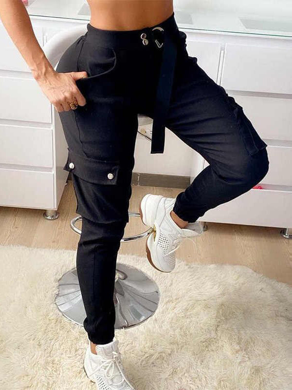 CALÇA CASUAL KEREN preta