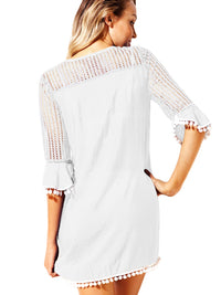 VESTIDO DE VERÃO VALORA branco