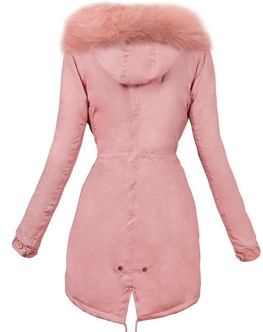 JAQUETA PARKA MARJORY rosa