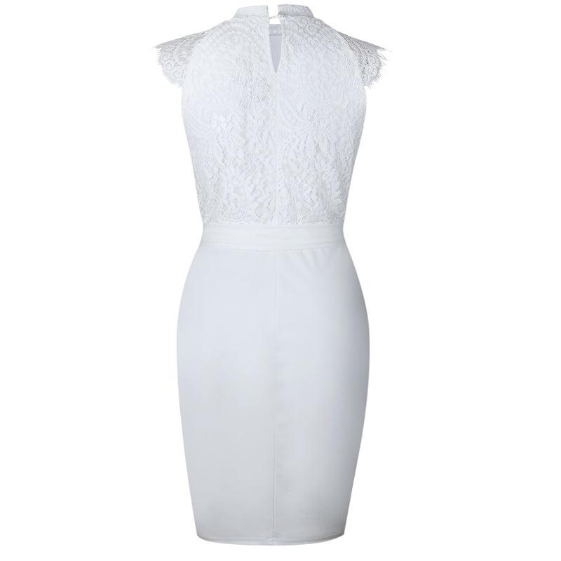 <tc>Vestido Elegante Keilani branco</tc>