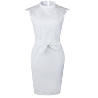 <tc>Vestido Elegante Keilani branco</tc>