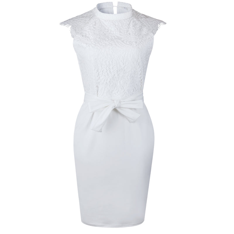 <tc>Vestido Elegante Keilani branco</tc>