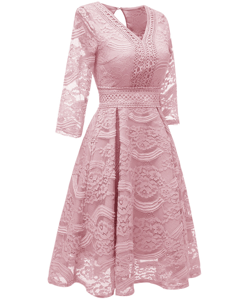<tc>Vestido Elegante Mirella rosa</tc>