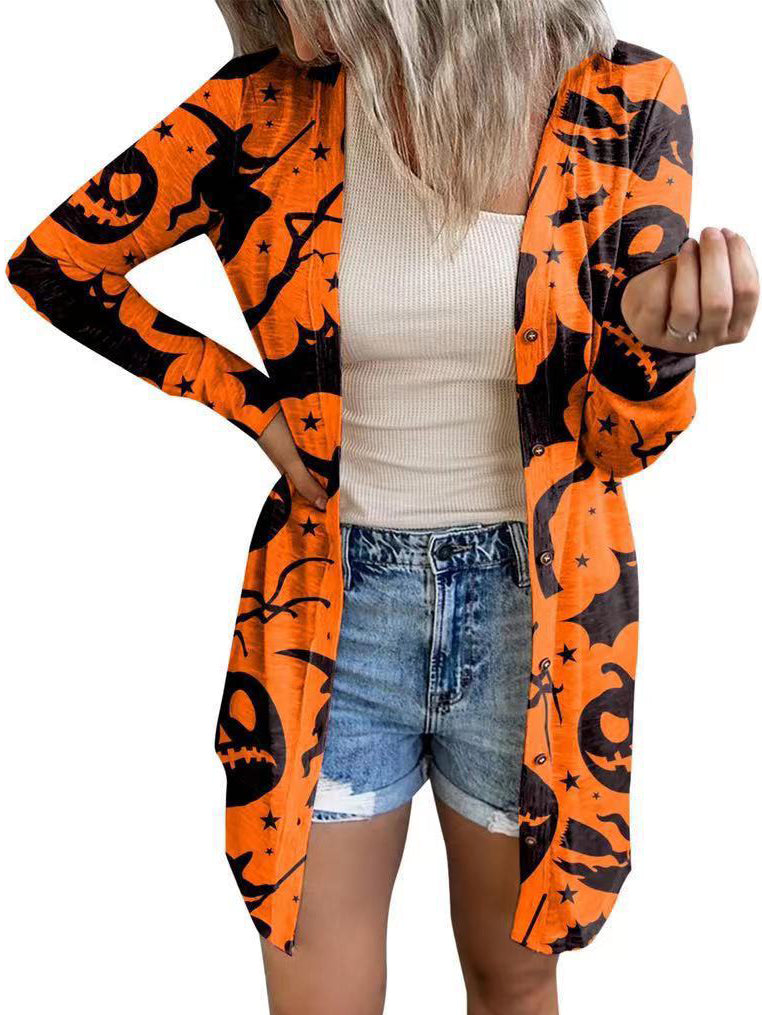 HALLOWEEN HOODY IZUMI laranja