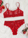 <tc>Conjunto Lingerie Flick vermelho</tc>