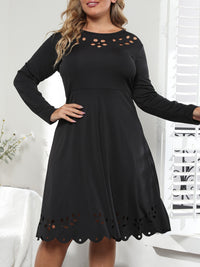 VESTIDO ELEGANTE MALINI preto